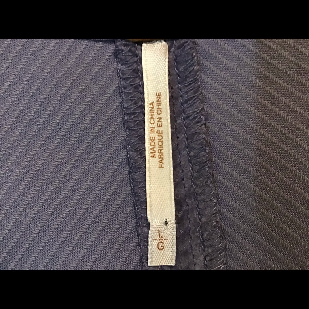 NWOT Free People Periwinkle Rolling Thunder Corduroy Mini Dress - Picture 5 of 10